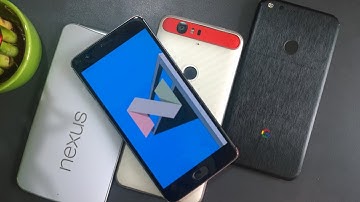 cyanogenmod 14.1 first impression (oneplus 3) vs Android Nougat 7.1 (Google Pixel XL)