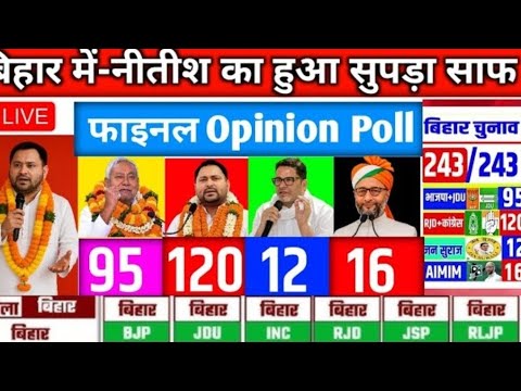 bihar election 2025 opinion poll 2025 | Bihar Vidhansabha Chunav 2025 Opinion Poll Survey