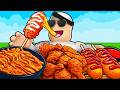 Sultan does the eating challenge in Roblox!! 😋🔥
