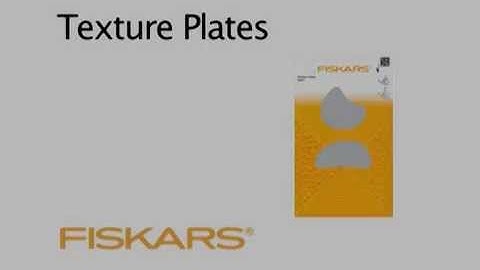 Fiskars Texture plates