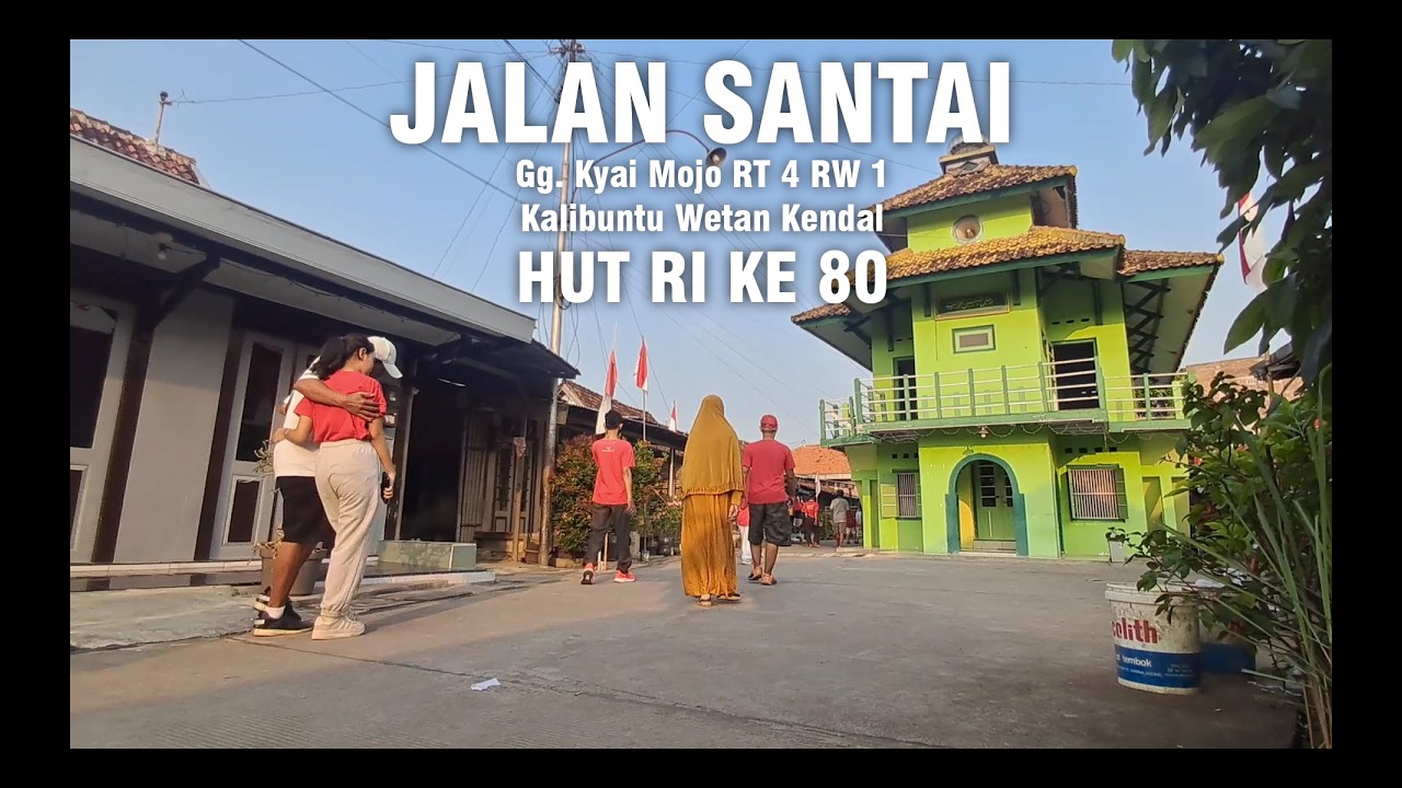 Jalan santai Agustus 2025