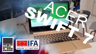 Acer Swift 7 - самый тонкий ультрабук - IFA 2016
