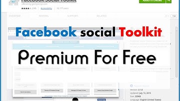 Facebook Social Toolkit Premium Version For LifeTime Free !