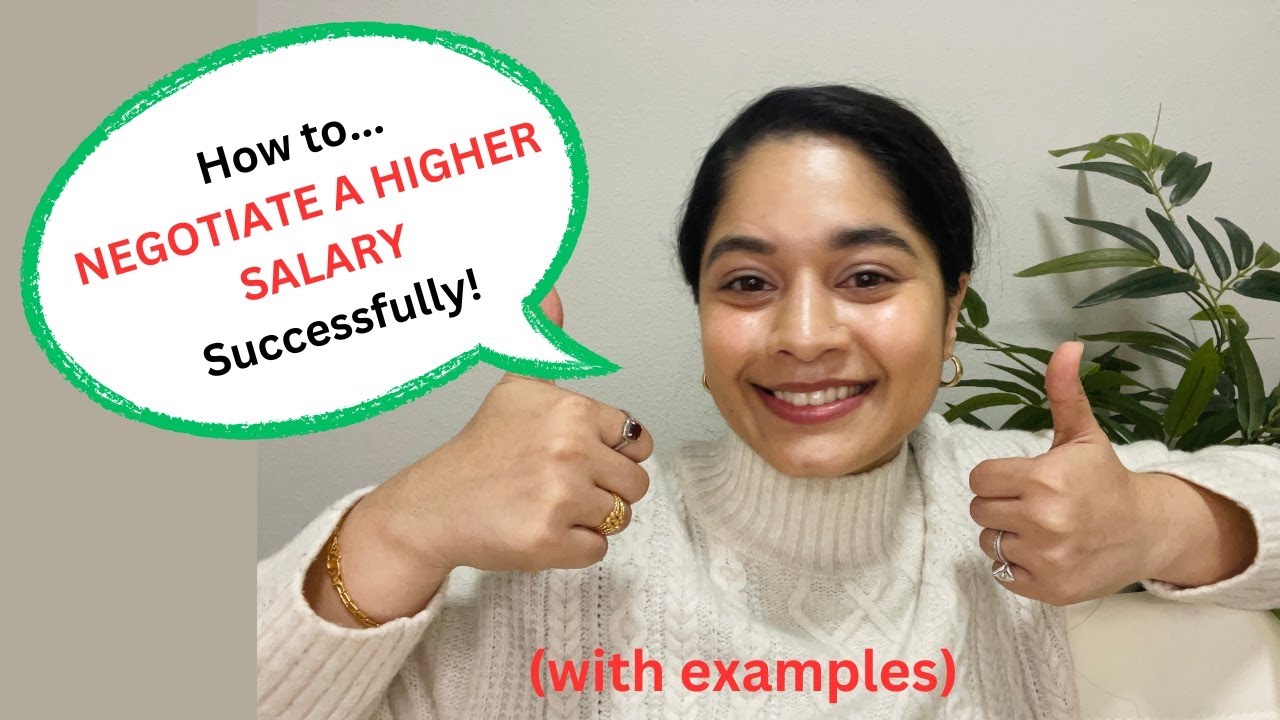 HOW TO NEGOTIATE A HIGHER SALARY SUCCESSFULLY! | HERE'S WHAT I DID AND