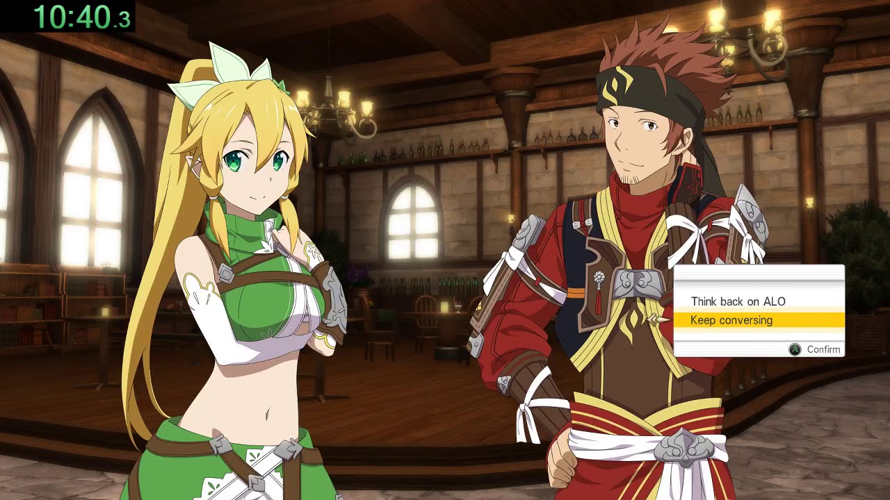 SAO Hollow Realization Speedrun in 51102 (PC, "No DLC") (Uncontested