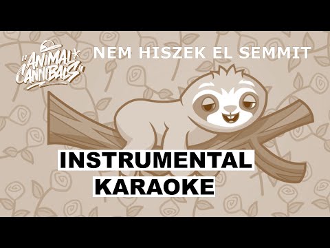 Animal Cannibals - Nem hiszek el semmit (instrumental / karaoke)