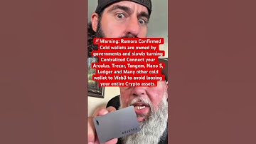 Don’t Hold your Crypto on Cold wallets without Web3 Protection to avoid loosing your Cryptos #xrp