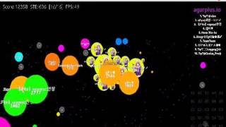Kyun &amp; P1 Take Over Random Serv #unfinded (Probleming Agar.io)