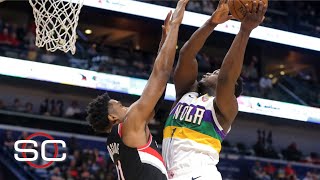 Breaking down Zion Williamson vs. Trail Blazers | SportsCenter