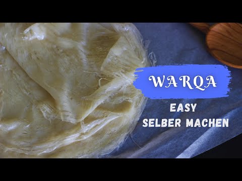 Warka - hausgemachte Filoblätter