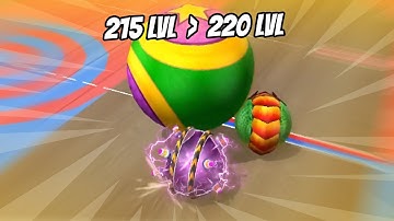 Hard football level | Going Balls - level 215 to 220 | Gameplay #24