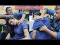 Massive Oil Head massage with Loud Neck, Hair, Elbow, Spine Cracking | Asim Barber | ASMR