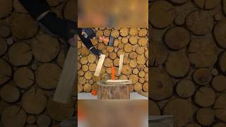 Effortless Wood Splitting with the Forest Master FM9LS Manual Kindling & Log Splitter #forestmaster
