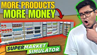 More Products to More Money - Supermarket Simulator - #4 (HINDI)