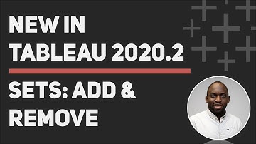 Tableau 2020.2: How to add and remove sets using a menu option