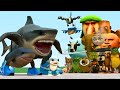 New Monster Tralalero Tralala Monster Family Vs All Italian Brainrot Memes In Garry's Mod