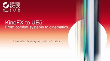 SIGGRAPH || SideFX Houdini || KineFX to Unreal Engine 5 from Combat Systems to Cinematics || CRETE