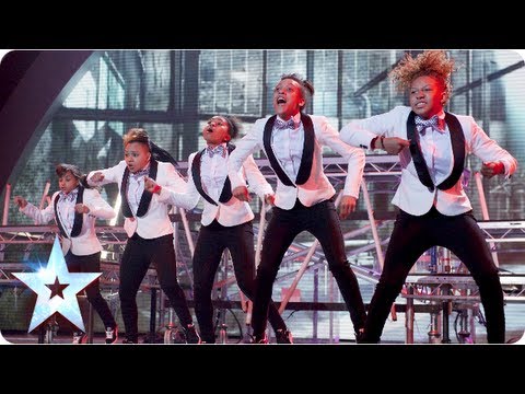 Shockarellas dancing is on another level! | Semi-Final 4 | Britain's Got Talent 2013