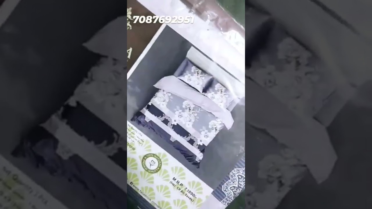 🔴*MAYASA KING SIZED BEDSHEET*❤️For orders Contact 7087692951