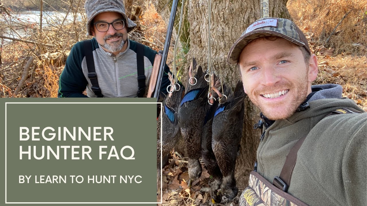 Frequently Asked Questions from beginner hunters