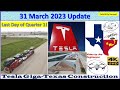 Inside Views GA &amp; Stamping 2! S Pier Drilling Crane arrives! 31 Mar 2023 Giga Texas Update (07:15AM)