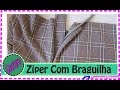 Como Costura Ziper com Braguilha Shorts e Calças - Feminina e Masculino