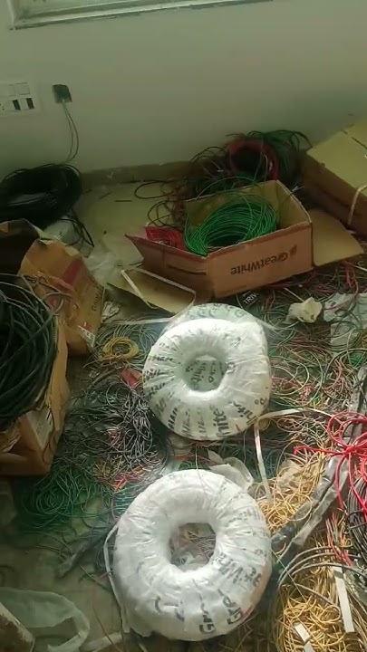 Electrical wiring store room #electrical #wiring - YouTube