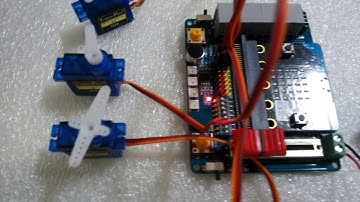 KSB039 micro:bit RJ11 Sensor Extension Board  SERVO DEMO