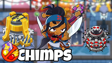 New BTD6 Map "Last Resort" Chimps Tutorial (No Abilities, No Micro)