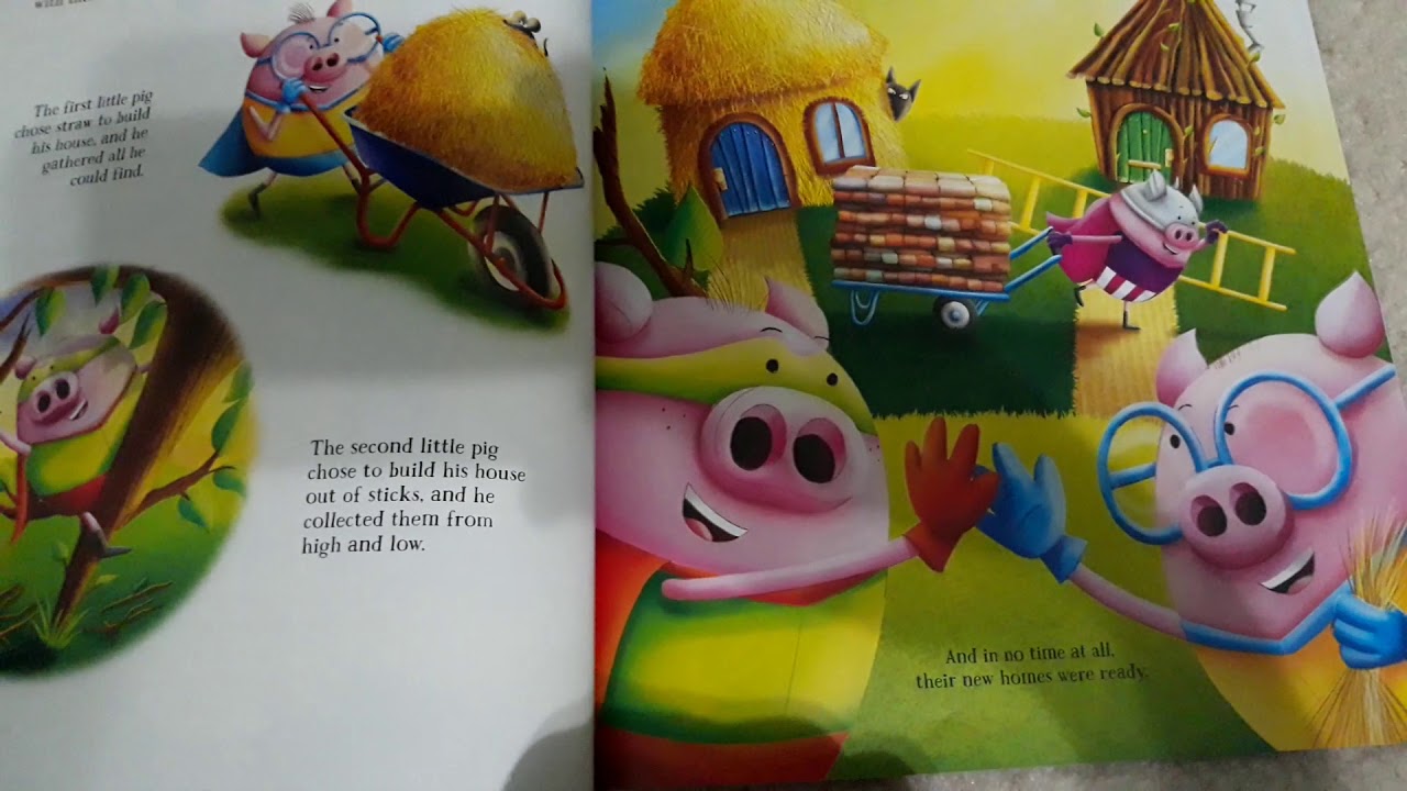 The Three Little Superpigs- Once Upon a Time - YouTube