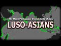 Why do so many asians have portuguese names history of the mixed race lusoasians