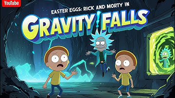 Hidden Rick and Morty Secrets in Gravity Falls