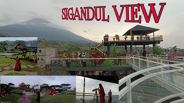 Sigandul view Coffee & Resto#Wisata Temanggung#Antara Gunung Sumbing dan Gunung Sindoro#Sudebyocell