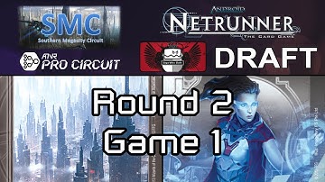 PeachHack Netrunner - Cube Draft - Philip vs. Mitchell - Swiss Round 2 Game 1