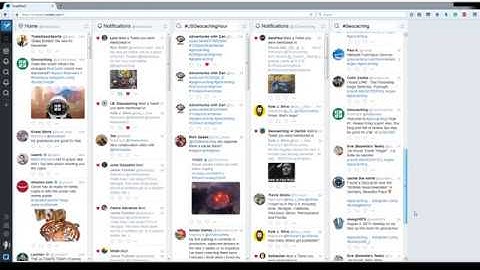 #USGeocachingHour Tweetdeck Tutorial