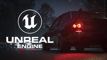 Night Racing Cinematic - Unreal Engine 5