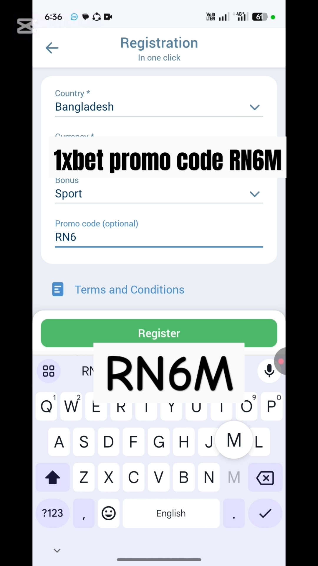 1xbet download android