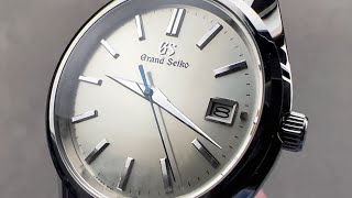Grand Seiko Quartz CHAMPAGNE Dial SBGP001 Grand Seiko Watch Review - YouTube
