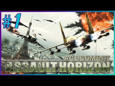 Ace Combat: Assault Horizon - Прохождение - Стрим №1