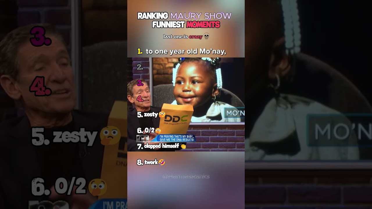 part 4 Ranking Maury Show Funniest Moments #ranking