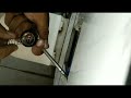 Jaquar New I-flush Piston And Button Assembly Repairing