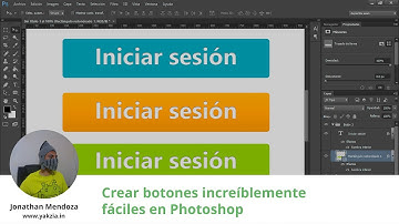 Crear botones en Photoshop