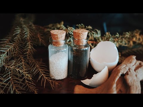 #35 【新月の魔女儀式】ブラックソルトの作り方/ Black Salt for Protection