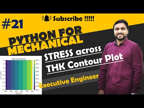 Stresses in thick cylinders using Python with contour plot | Python for mechanical engineer