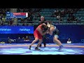 Repechage GR - 87 kg: A. AZISBEKOV (KGZ) v. J. NA (CHN)