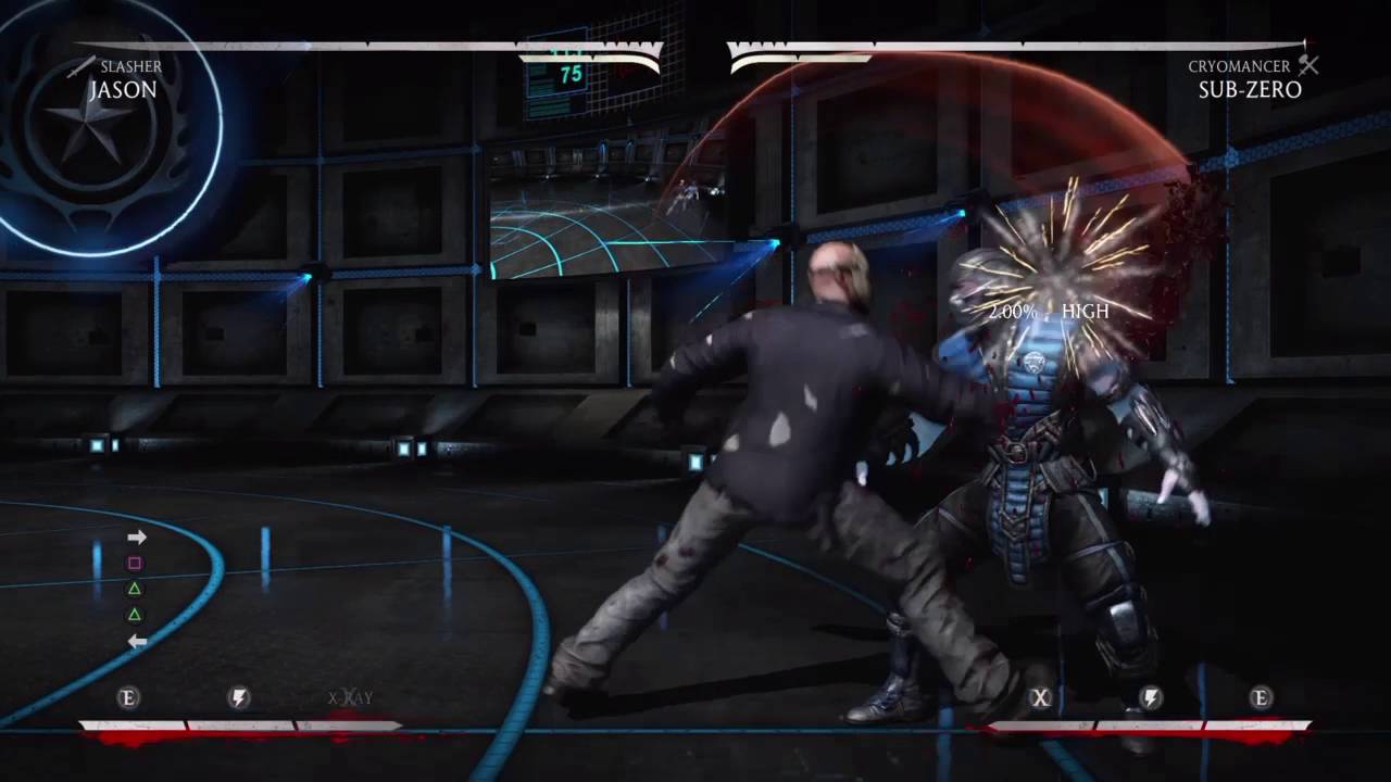 Mortal Kombat XL Jason Voorhees combo video (Slasher)