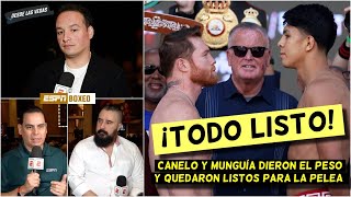 LO FIRMAN. Canelo VA A GANAR pero NO VA A SER FÁCIL. Munguía no es un GENIO defensivo | ESPN Boxeo