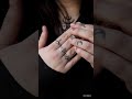 Ancient symbolism - Duo Snake Sterling Silver Ring, stacked with pentagrams & ouroboros ring 🐍💍⚔️