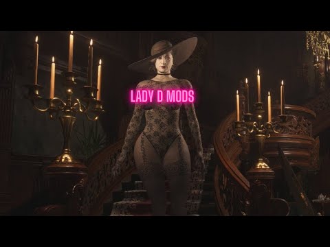 Sexy Lady Dimitrescu Dominatrix Thicc Jiggle Physics Mod (Resident Evil