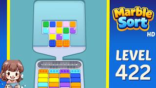 Marble Sort Level 422 Solution Walkthrough